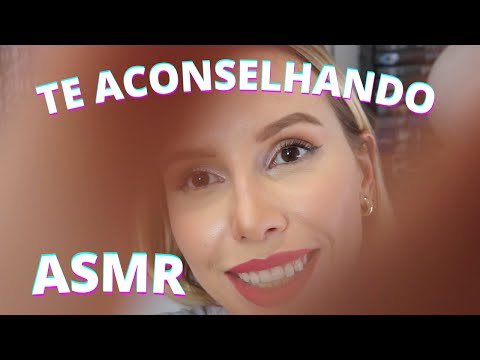 ASMR TE ACONSELHANDO ANSIEDADE DOMINGO A NOITE  - Bruna Harmel ASMR