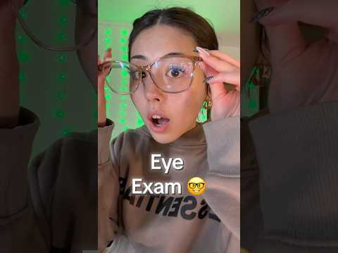 ASMR eye exam but the rules keep changing #asmr