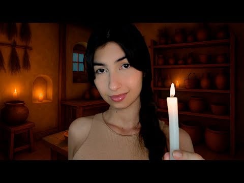 ASMR A curandeira da aldeia cuida de você 🌿 | Binaural