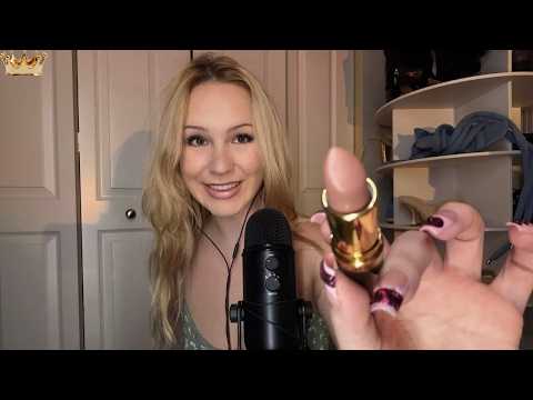 ASMR Kisses & lipstick the wrong way 💄💋