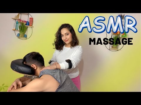 ASMR MASSAGE SEDEF - RELAXİNG MASSAGE (NECK,SHOULDER)