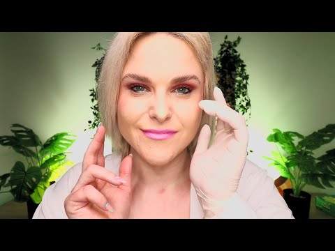 An In-Depth ASMR Dermatologist Face Exam