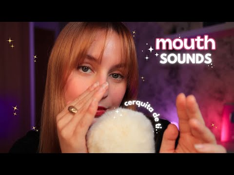 PUROS Mouth Sounds en tus OÍDOS 🎧 ¡y visuales relajantes! 💛 ASMR