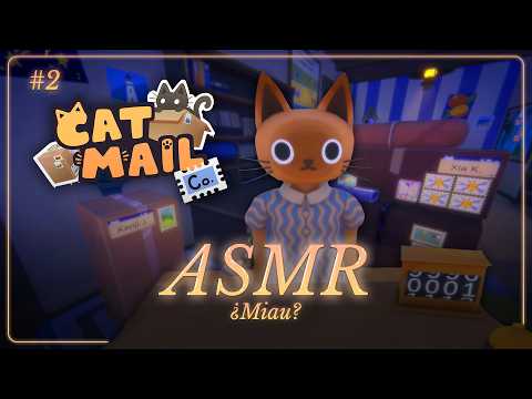 ASMR ✧ ¿Volvemos a la paquetería gatuna? 🐈📦 Cat Mail Co #2