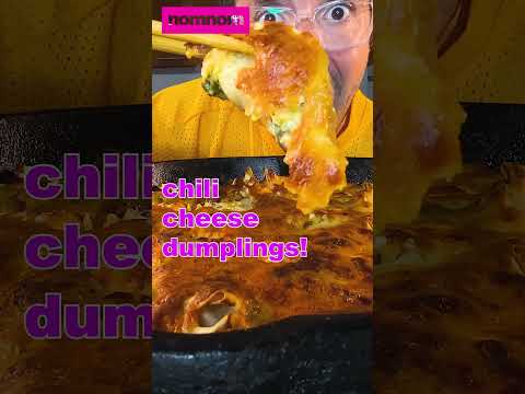 BAKED CHILI CHEESE DUMPLINGS * asmr recipe no talking ! 먹방