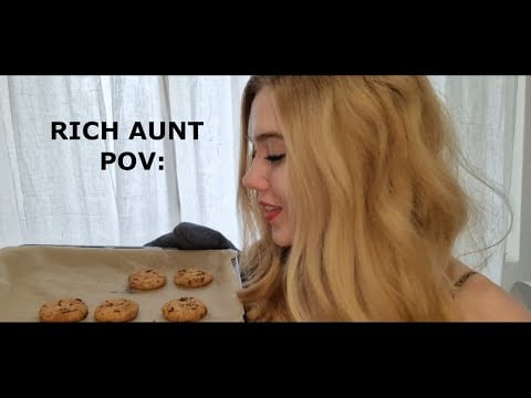 POV: Your Aunt needs help with her businessidea ASMR