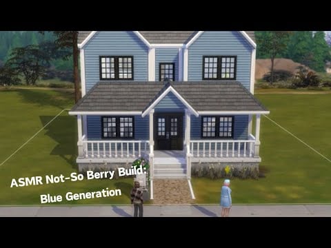 ASMR The Sims 4 Build - Not So Berry Legacy - Blue Generation (softly spoken)