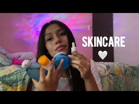 ASMR chile: Mis productos de Skincare🧘🏻‍♀️🩷