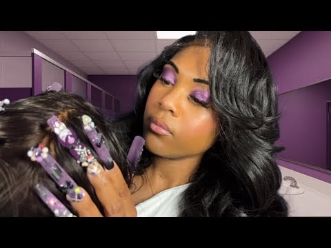ASMR POV: The Girl in the Bathroom Gives You a $5 Indian Head Massage (Fast & Aggressive Roleplay) 