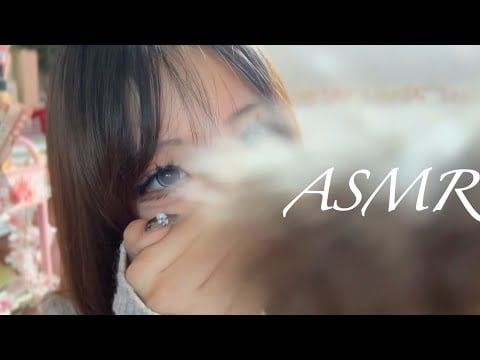 ASMR💅mouth sounds & hand movements | spit painting | nail tapping | salt & pepper | plucking energy