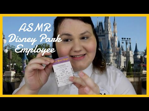ASMR Disney Park Cast Member (Roleplay)