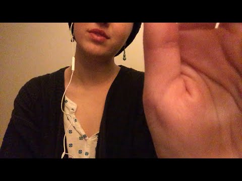 ASMR Face touching // Positive Poem Whispered Reading // "It's okay"