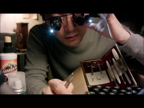 [ASMR]  雑な爪の塗装  ASMR ロールプレイ