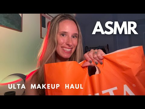 Ulta Makeup Haul 💄ASMR (Whispers, Tapping, Mouth Sounds)