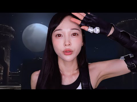 ASMR(ENG, 자막있음) 똑똑, 자니? 파이널 판타지 티파와 야밤 카지노 놀이 공원 데이트 | 정신없는 데이트코스 와중에 팅글 느낄 수 있을...까?