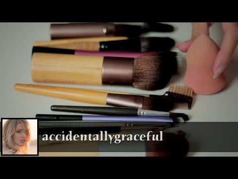 ASMR | How to Clean Makeup Brushes - Soft Spoken Tutorial