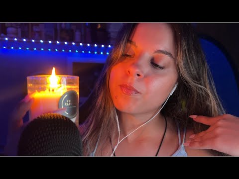 Limpio tu energía ♡ ASMR plucking con vela, incienso y afirmaciones positivas🕯