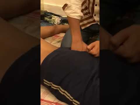 Deep Back & Hip Relief in 60 Seconds #streesrelief #massagetherapy #barber #relaxation #lahoribarber