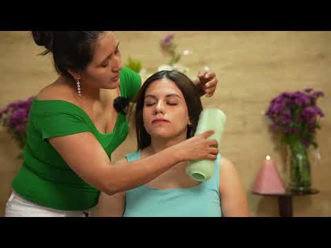 Masaje ASMR de Doña Esperanza con susurros y sonidos ASMR relajantes para dormir profundamente