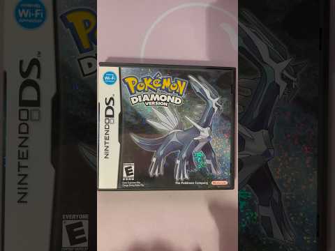 ASMR Tapping On Pokémon Diamond #ASMR #Shorts