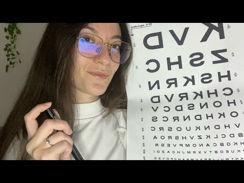 ESAME DEI NERVI CRANICI 👩🏼‍⚕️ | ROLEPLAY ASMR ITA