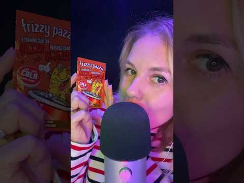 ASMR FR / Dégustation de bonbon pétillant  #HolidaysWithShorts #shortsasmr #asmrfr