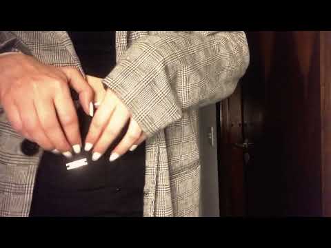 ASMR  Scratching shirt scratching jeans 🕰