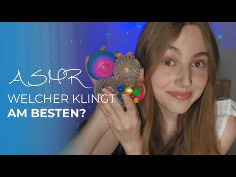 ASMR Ich teste 6 Squishy Bälle 🫧 Ultra Satisfying Sounds!