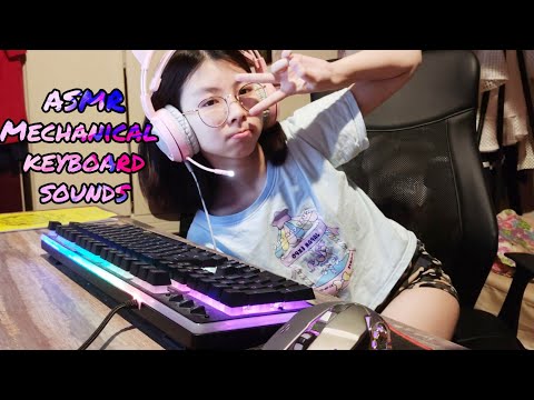 ASMR Mechanical Keyboard Sounds ❤