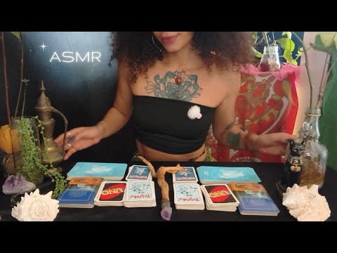 ASMR 🔮 Escolha suas cartas… elas revelam seus próximos dias | Roleplay 
