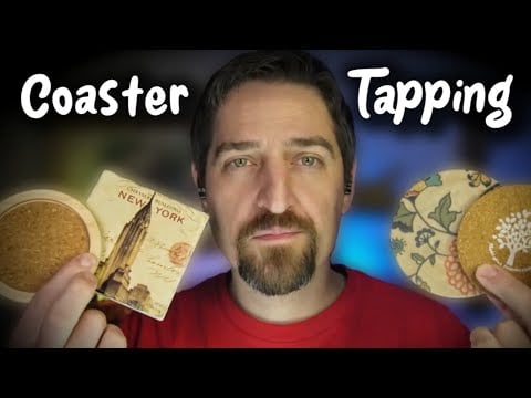 ASMR Cork Tapping & Scratching (No Talking) Binaural Triggers #SleepAid