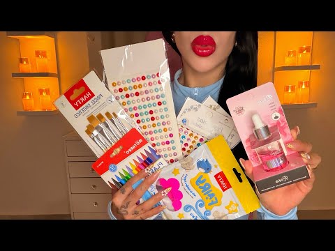 ASMR HAUL DE COMPRAS PARA EL CANAL🌙✨