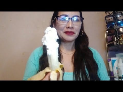 NO CHEWING BANANA WITH REDDI CREAM