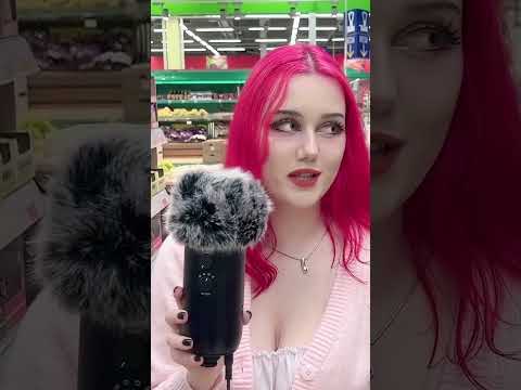 Public ASMR in a Supermarket