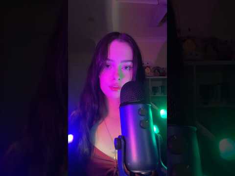 ASMR light gloves & mouth sounds 🌈 #asmr #lightgloves #mouthsounds #visualasmr