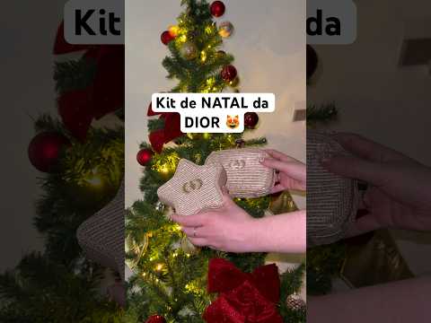 ME PRESETEEI COM ESSE KIT DE NATAL DA DIOR 😭♥️🥹