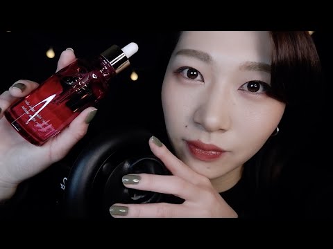 【ASMR LIVE】耳マッサージと囁きでおやすみ🌙［お知らせあり］