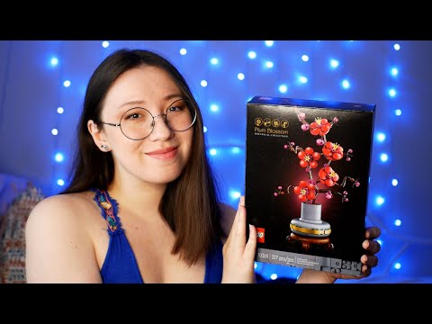 Lego ASMR 🌺 Building Lego Plum Blossoms With You! 🌺 Binaural Soft Spoken