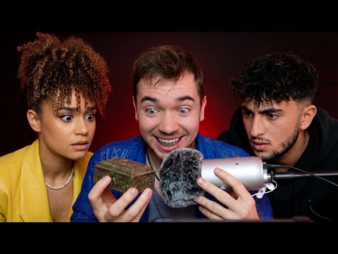 JE RÉAGIS À L'ASMR DES CÉLÉBRITÉS FRANCAISE
