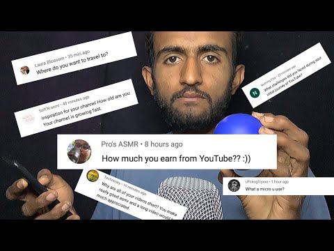 ASMR 20K Subs🎉 (Q&A)😀