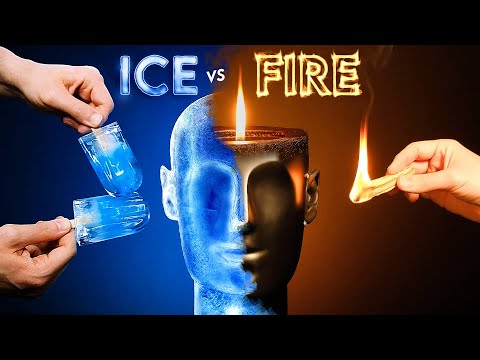 ASMR ❄️ ICE vs. FIRE 🔥 Which One Makes You Tingle?! Hot & Cold Triggers for Deep Sleep [No Talking]