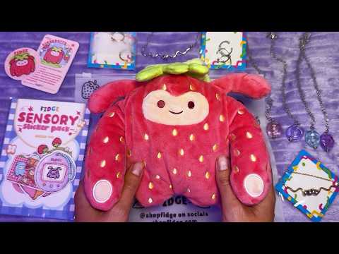 ASMR New Fidget Inventions I've Made! 🍓 (Fidgets & Tingles)
