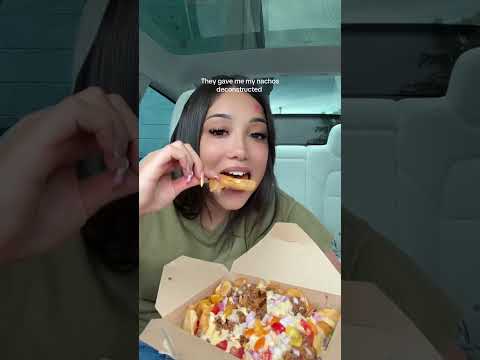 DECONSTRUCTED NACHOS #asmr #mukbang