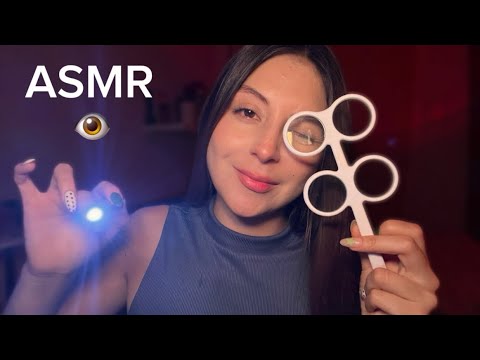ASMR TE REVISO LA VISTA 👁️ ROLEPLAY 