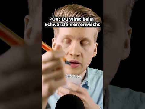 ASMR - POV: Du wirst beim Schwarzfahren erwischt #shorts #asmr #roleplay #deutscheasmr
