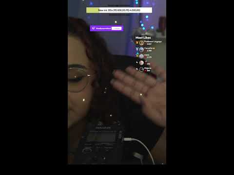 Transmissão ao vivo de Nally ASMR