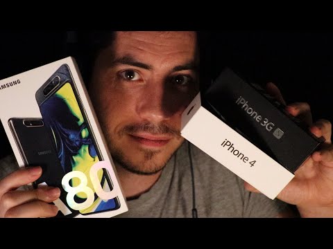 ASMR je vous relaxe avec mes Smartphones