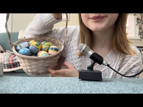 ASMR Easter Triggers 🐰 (Mini Microphone)