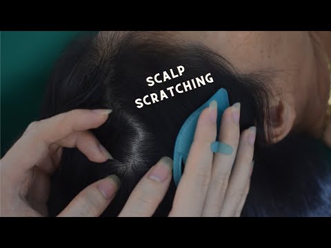 ASMR Scalp Massage, No Talking Scalp Scratching, Hair Tingly For Relieve Headache, Stress