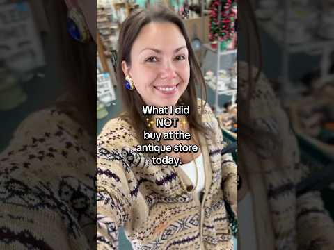 What I didn’t buy at the antique store ASMR🍓 #asmr #antiquestore #bestlifebybrooke #softspokenasmr
